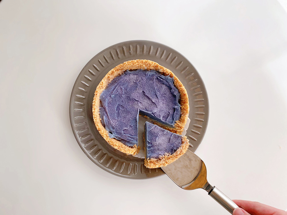 Blue nama chocolate tart recipe example