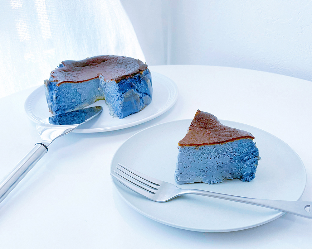 Blue basque cheesecake recipe example