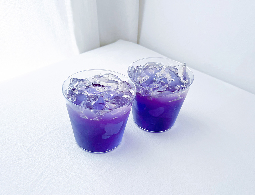 Blue lemon jelly recipe example