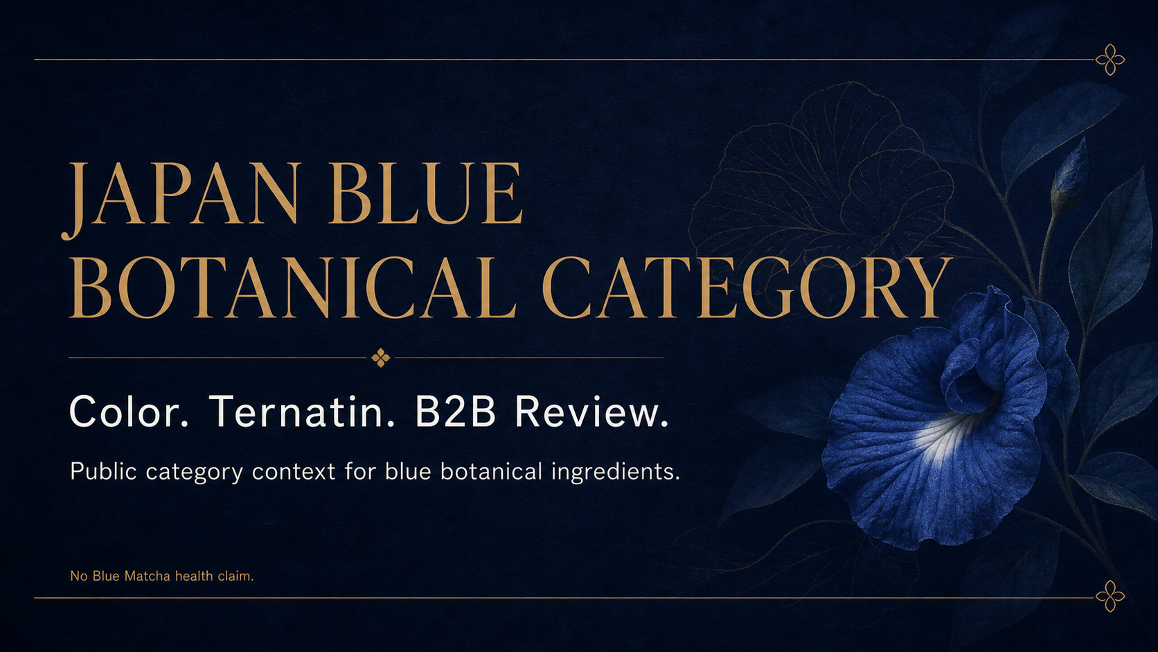 Japan blue botanical category context visual