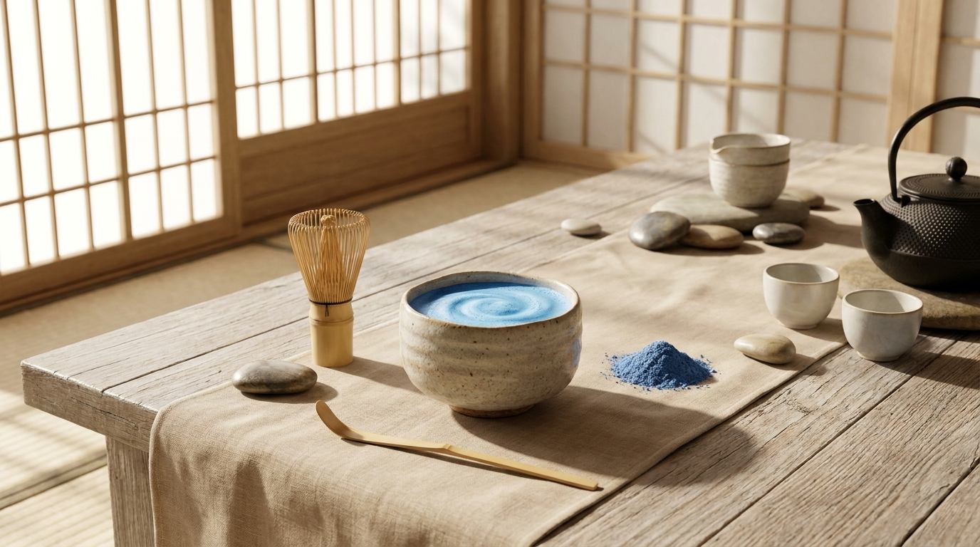 Ohmi Matcha classic green tea option