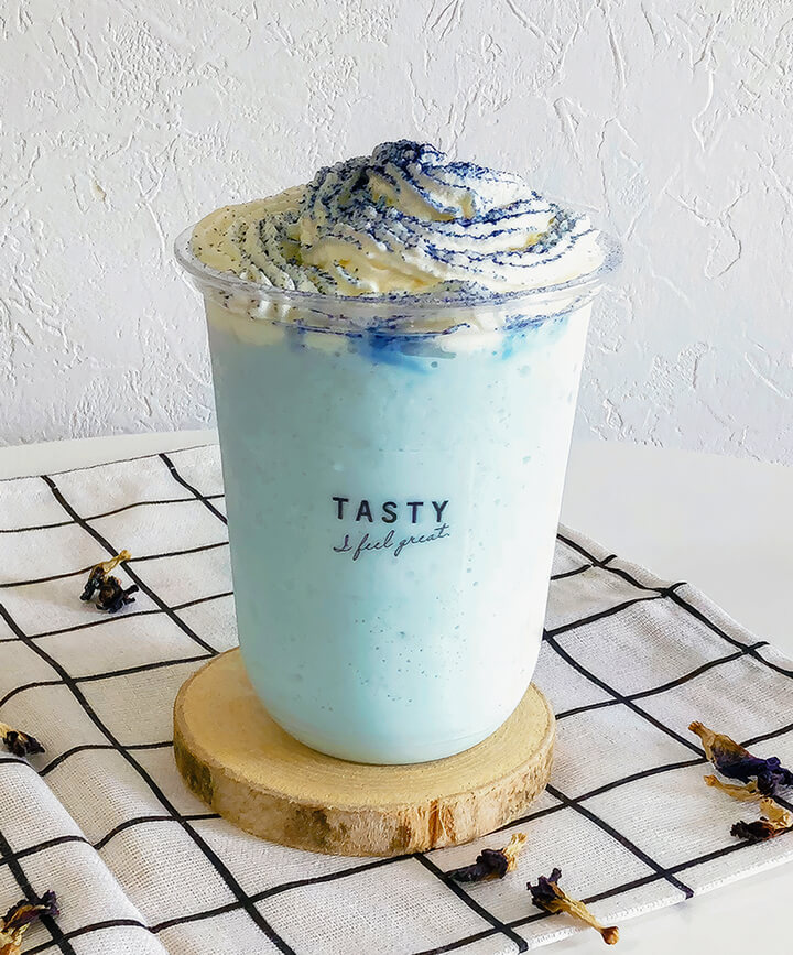 Blue frappuccino