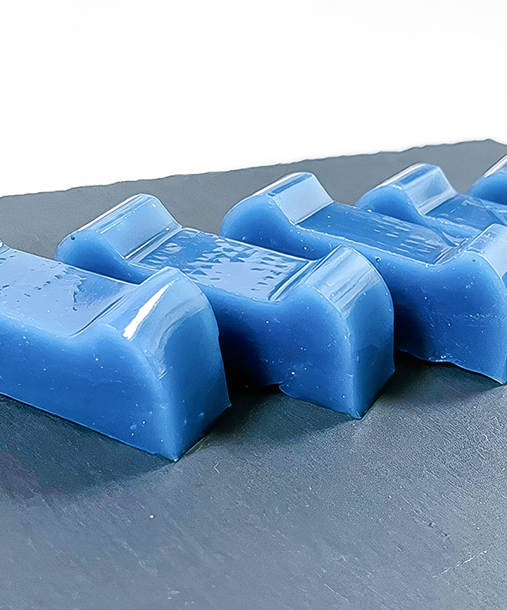 Blue yokan