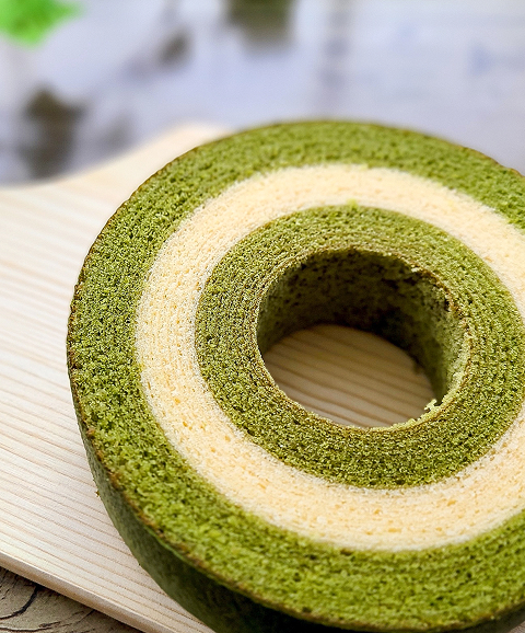 Matcha baumukuchen