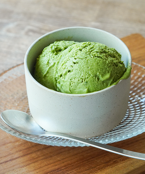 Matcha ice