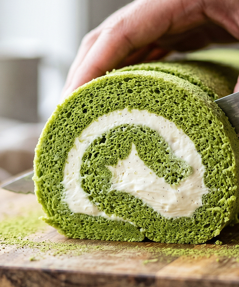 Matcha swissroll