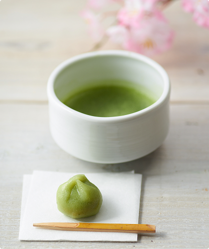 Omi Matcha and Japanese sweets